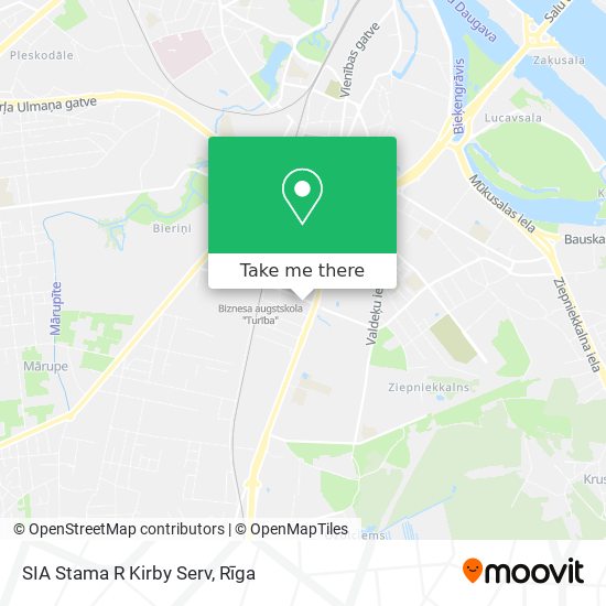 SIA Stama R Kirby Serv map