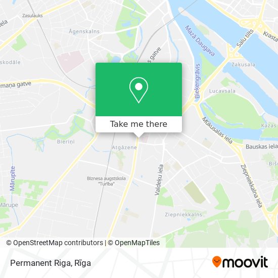 Карта Permanent Riga