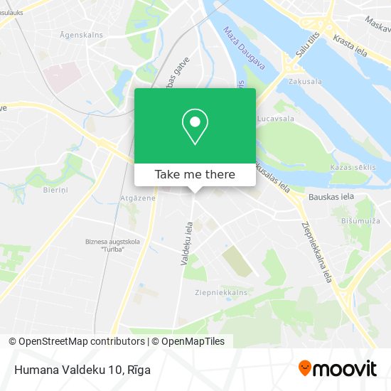 Humana Valdeku 10 map