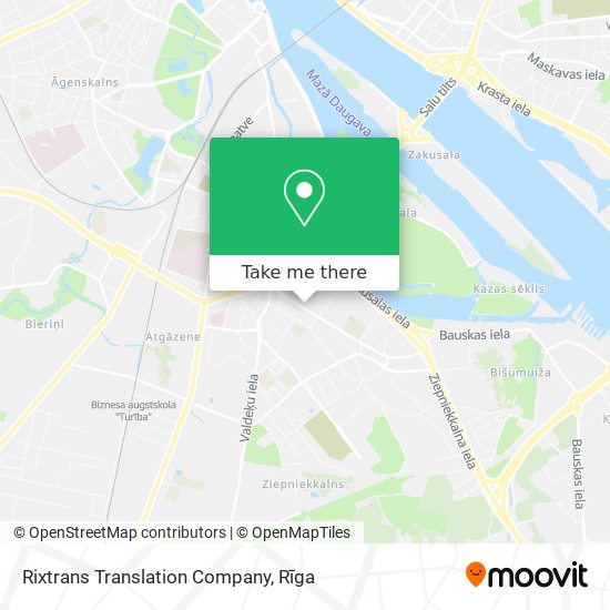 Карта Rixtrans Translation Company