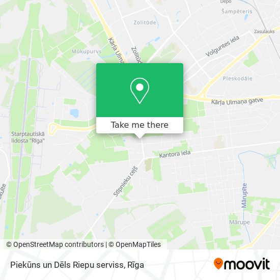 Piekūns un Dēls Riepu serviss map