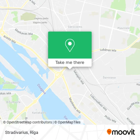 Карта Stradivarius