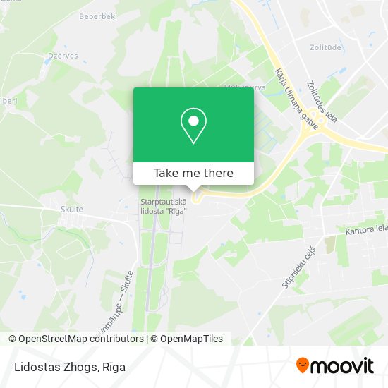 Lidostas Zhogs map