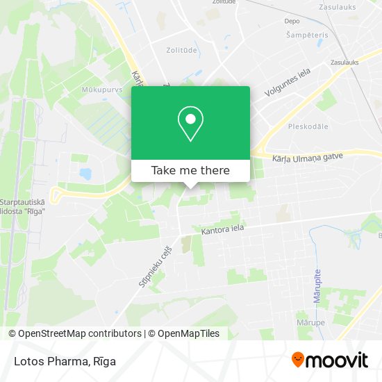 Lotos Pharma map