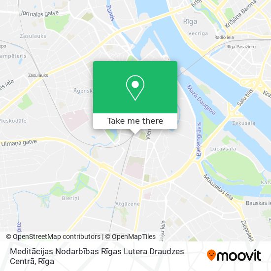 Карта Meditācijas Nodarbības Rīgas Lutera Draudzes Centrā