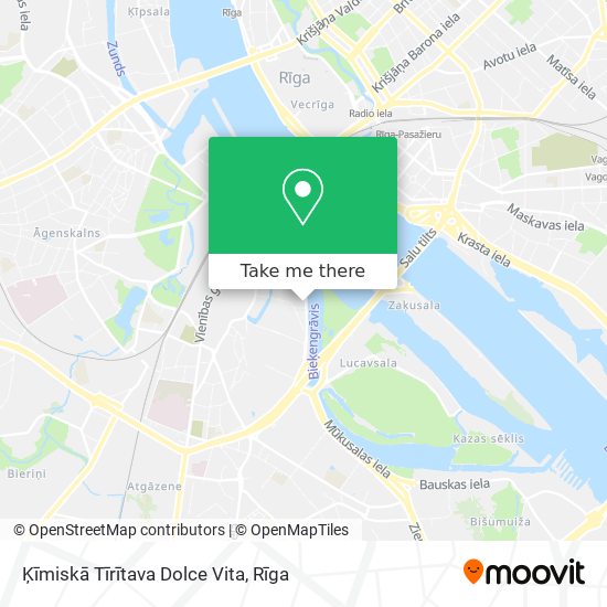 Ķīmiskā Tīrītava Dolce Vita map