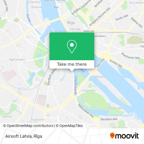 Airsoft Latvia map