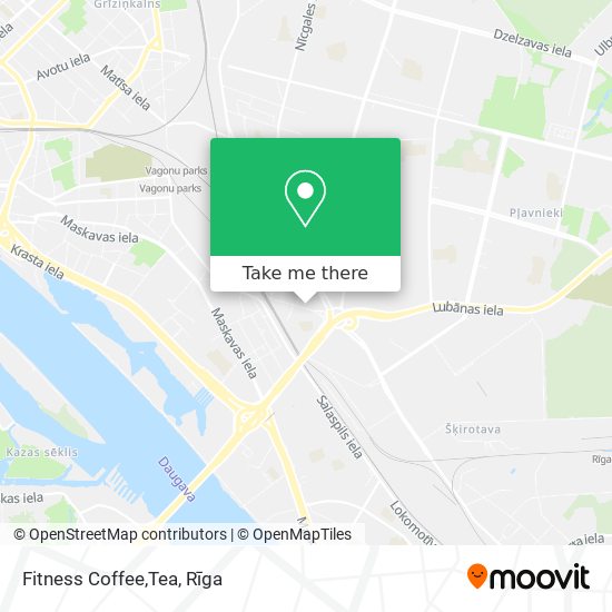 Карта Fitness Coffee,Tea