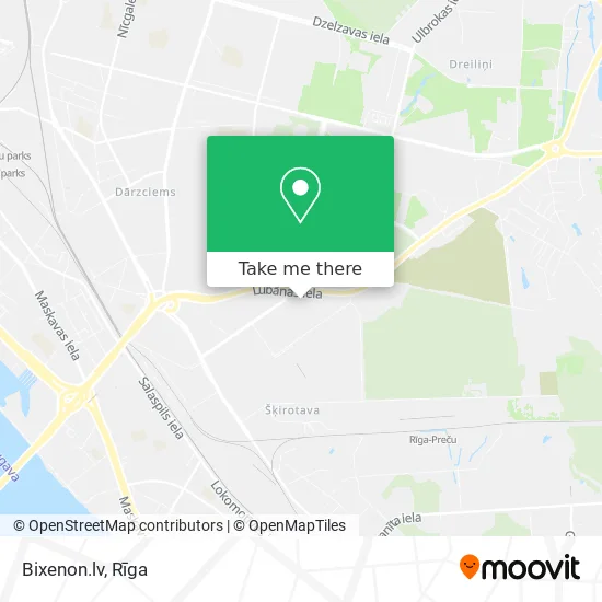Bixenon.lv map