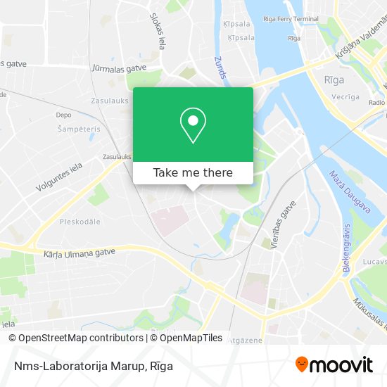 Nms-Laboratorija Marup map