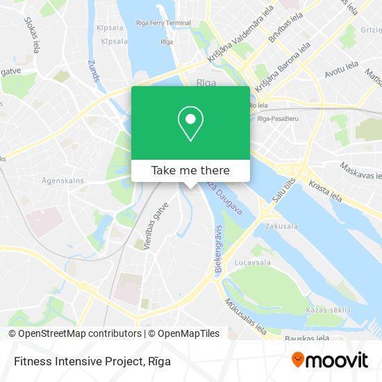 Fitness Intensive Project map