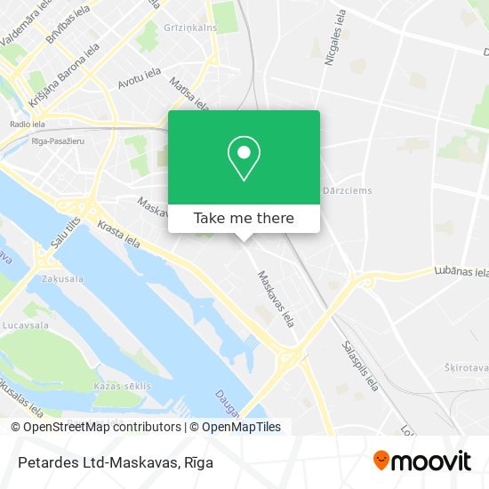 Petardes Ltd-Maskavas map
