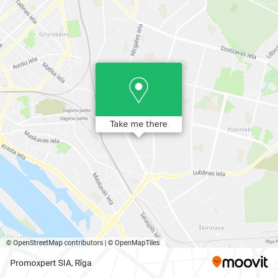 Promoxpert SIA map