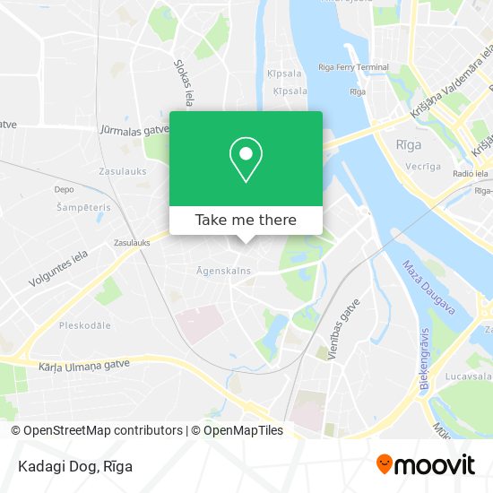 Kadagi Dog map