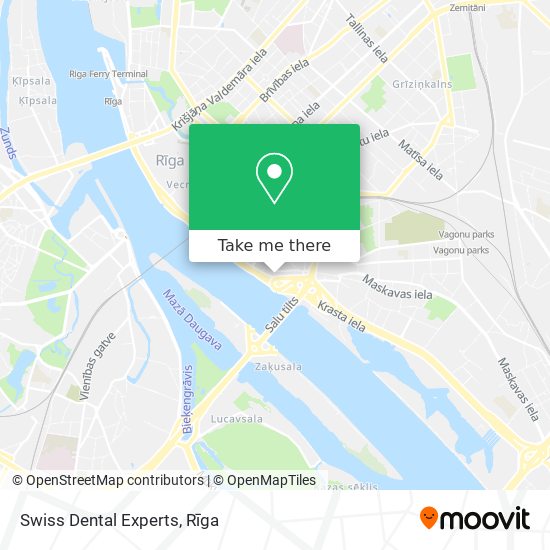 Swiss Dental Experts map