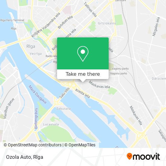 Ozola Auto map