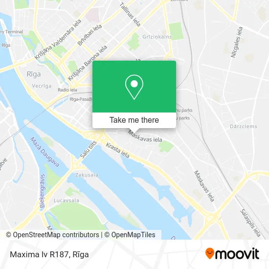 Карта Maxima lv R187