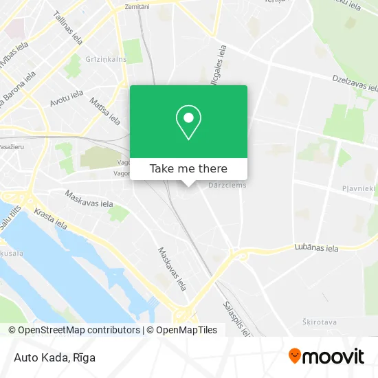 Карта Auto Kada