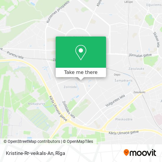 Kristine-Rr-veikals-An map