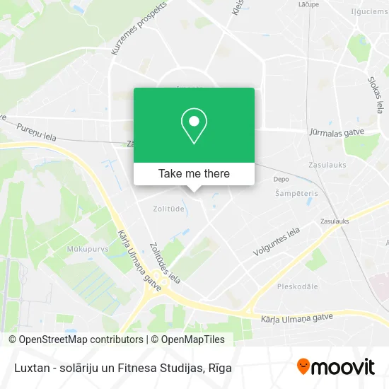 Карта Luxtan - solāriju un Fitnesa Studijas