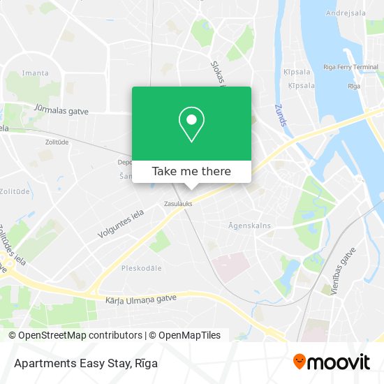 Apartments Easy Stay map