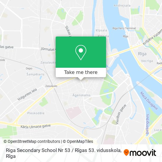 Riga Secondary School Nr 53 / Rīgas 53. vidusskola map