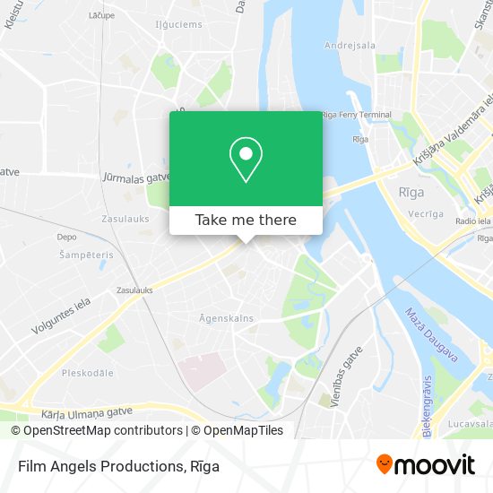 Film Angels Productions map