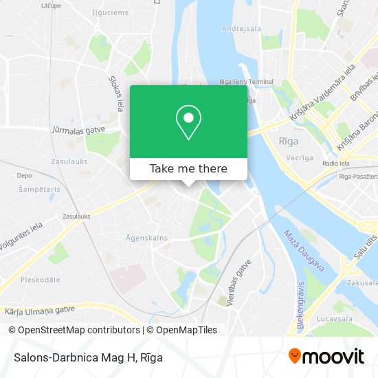 Карта Salons-Darbnica Mag H