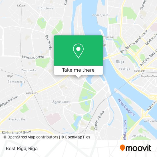 Карта Best Riga