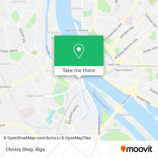 Christy Shop map
