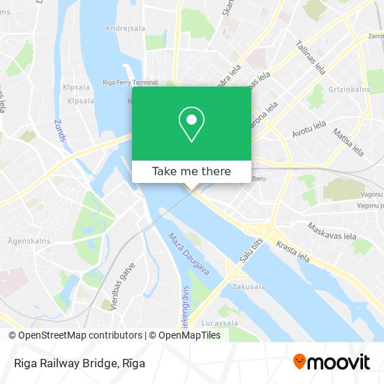 Riga Railway Bridge map