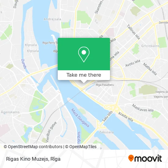 Карта Rigas Kino Muzejs