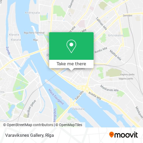 Varaviksnes Gallery map
