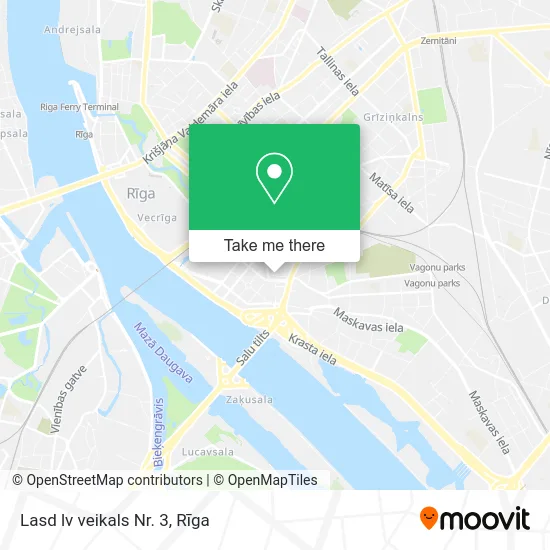 Карта Lasd lv veikals Nr. 3