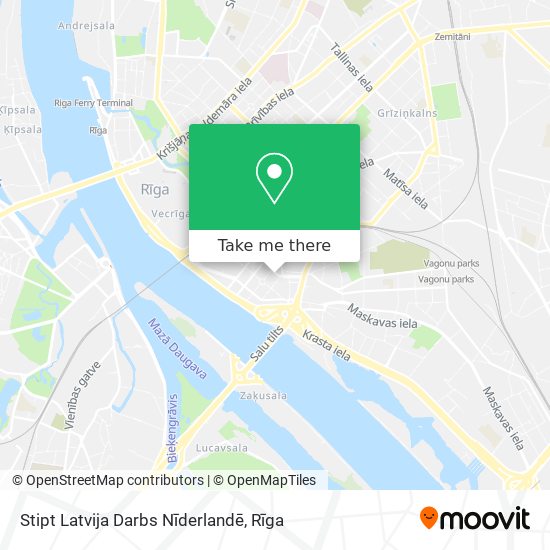 Stipt Latvija Darbs Nīderlandē map