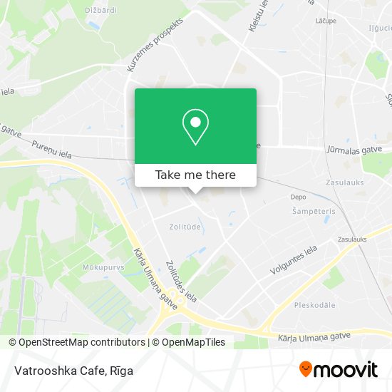 Vatrooshka Cafe map