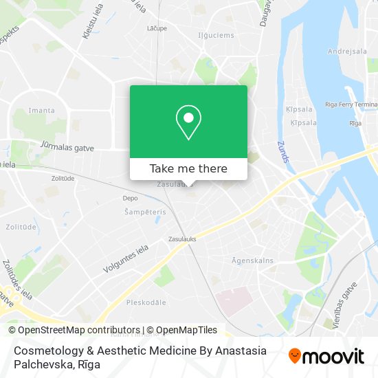 Cosmetology & Aesthetic Medicine By Anastasia Palchevska map