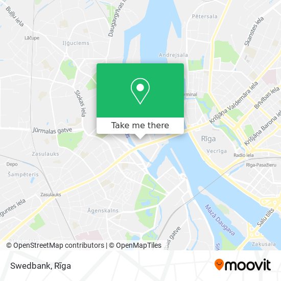 Swedbank map