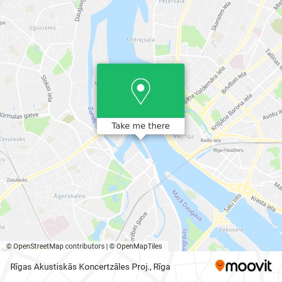Rīgas Akustiskās Koncertzāles Proj. map