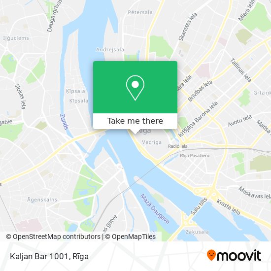 Kaljan Bar 1001 map
