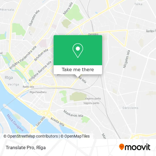 Карта Translate Pro
