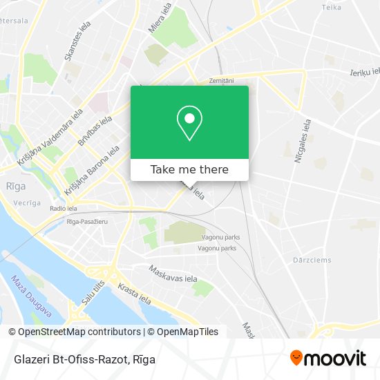 Glazeri Bt-Ofiss-Razot map