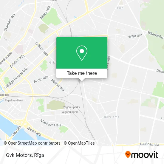 Карта Gvk Motors