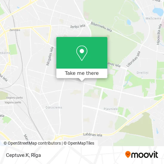 Карта Ceptuve.K