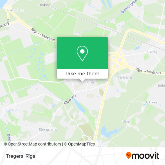 Tregers map