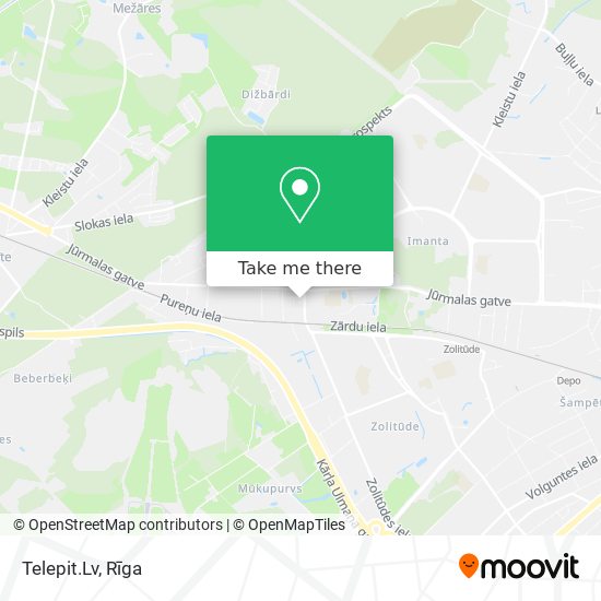 Telepit.Lv map