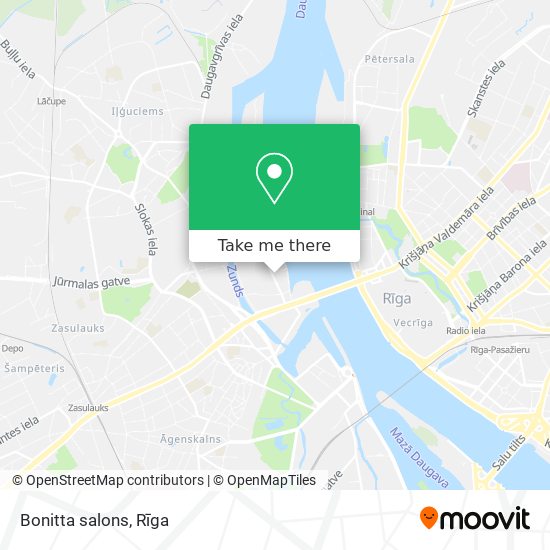 Bonitta salons map