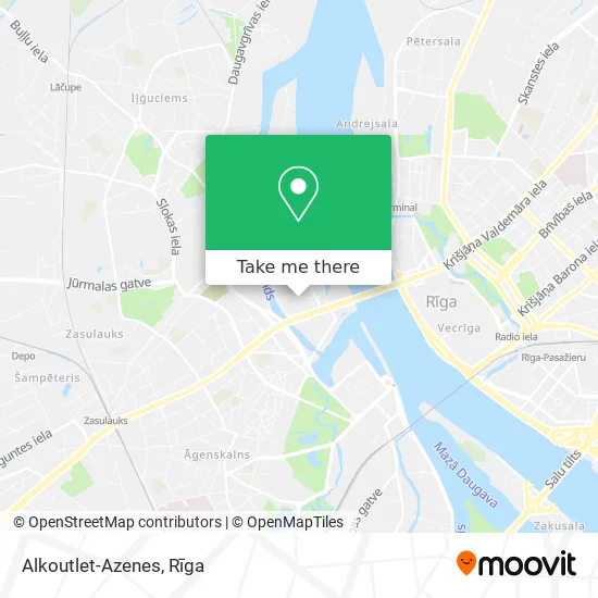 Alkoutlet-Azenes map