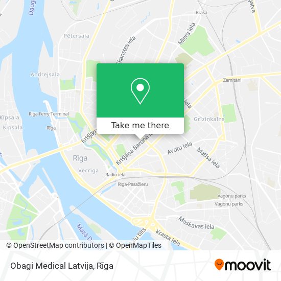 Карта Obagi Medical Latvija