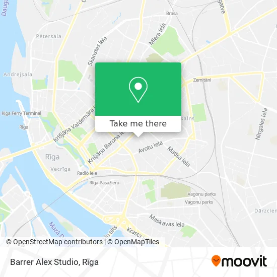 Карта Barrer Alex Studio